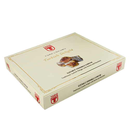 Üzümlü Fındıklı Lokum 450 Gr